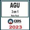 AGU (Advogado Geral da União, Procurador Federal e Procurador da Fazenda Nacional) Cers 2023