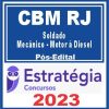 BM RJ (Soldado - Mecânico - Motor à Diesel) Pós Edital - Estratégia 2023