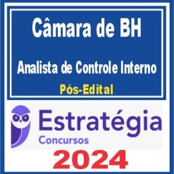 Câmara de Belo Horizonte (Analista de Controle Interno) Pós Edital - Estratégia 2024