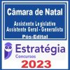 Câmara de Natal RN (Assistente Legislativo - Assistente Geral - Generalista) Pós Edital