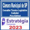 Câmara Municipal de São Paulo-SP (Consultor Técnico Legislativo - Contador)
