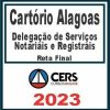 Cartório Alagoas (Delegação de Serviços Notariais e Registrais) Cers 2023