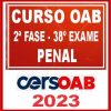 OAB 2ª Fase 38 (Direito Penal) Cers 2023