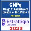 CNPq (Cargo 1 - Administração e Recursos Logísticos) Pós Edital - Estratégia 2023