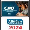 CNU (Bloco 8 - Área Intermediária) Pós Edital - Alfacon 2024
