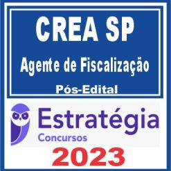 CREA SP (Agente de Fiscalização) Pós Edital - Estratégia 2023