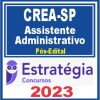 CREA SP (Assistente Administrativo) Pós Edital - Estratégia 2023