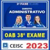 OAB 2ª Fase 38 Exame de Ordem (Direito Administrativo) Ceisc 2023
