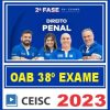 OAB 2ª Fase 38 Exame de Ordem (Direito Penal) Ceisc 2023