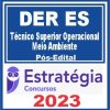 DER ES (Técnico Superior Operacional - Meio Ambiente) Pós Edital - Estratégia 2023