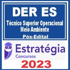 DER ES (Técnico Superior Operacional - Meio Ambiente) Pós Edital - Estratégia 2023