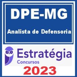 DPE MG (Analista de Defensoria) - Estratégia 2023