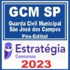 GCM São José dos Campos (Guarda Civil Municipal) Pós Edital - Estratégia 2023