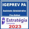 IGEPREV PA (Assistente Administrativo) Pós Edital - Estratégia 2023