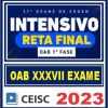 OAB 1ª FASE XXXVII (INTENSIVO - RETA FINAL) CEISC 2023