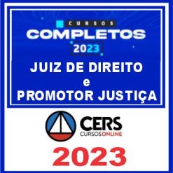 Juiz de Direito e Promotor de Justiça - Cers 2023