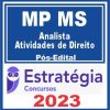MP MS (Analista - Atividade de Direito) Pós Edital - Estratégia 2023