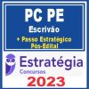 PC PE (Escrivão de Polícia + Passo) Pós Edital - Estratégia 2023