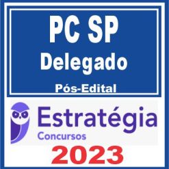 PC SP (Delegado) Pós Edital - Estratégia 2023