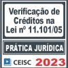 Prática Jurídica (Verificação de Créditos na Lei nº 11.101/2005) Ceisc 2023