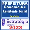 Prefeitura de Caucaia-CE (Assistente Social) Pós Edital - Estratégia 2023