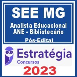 SEE MG (Analista Educacional - ANE - Bibliotecário) Pós Edital - Estratégia 2023