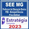 SEE MG (Professor de Educação Básica - PEB - Biologia/Ciências) Pós Edital - Estratégia 2023