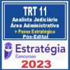 TRT 11 AM/RR (Analista Administrativo + Passo) Pós Edital - Estratégia 2023