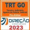 TRT GO (TÉCNICO JUDICIÁRIO - AGENTE DE POLÍCIA JUDICIAL) PÓS EDITAL - DIREÇÃO 2023