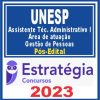 UNESP (Assistente Técnico Administrativo I - Área de atuação: Gestão de Pessoas) Pós Edital