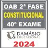 Curso OAB 2ª Fase 40 Exame (Constitucional) Damásio 2024