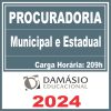 Procuradoria Municipal e Estadual - Damásio 2024