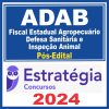 ADAB (Fiscal Estadual Agropecuário - Defesa Sanitária e Inspeção Animal) Pós Edital - Estratégia 2024