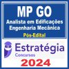 MP GO (Analista em Edificações - Engenharia Mecânica) Pós Edital - Estratégia 2024