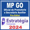 MP GO (Oficial de Promotoria e Secretário Auxiliar) Pós Edital - Estratégia 2024